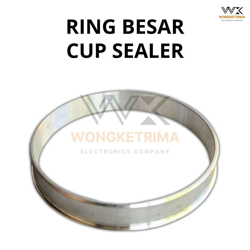 Ring Besar Cup Sealer Ring Dudukan Mesin Cup Sealer Sparepart Mesin Press Gelas Plastik Sealing Peng