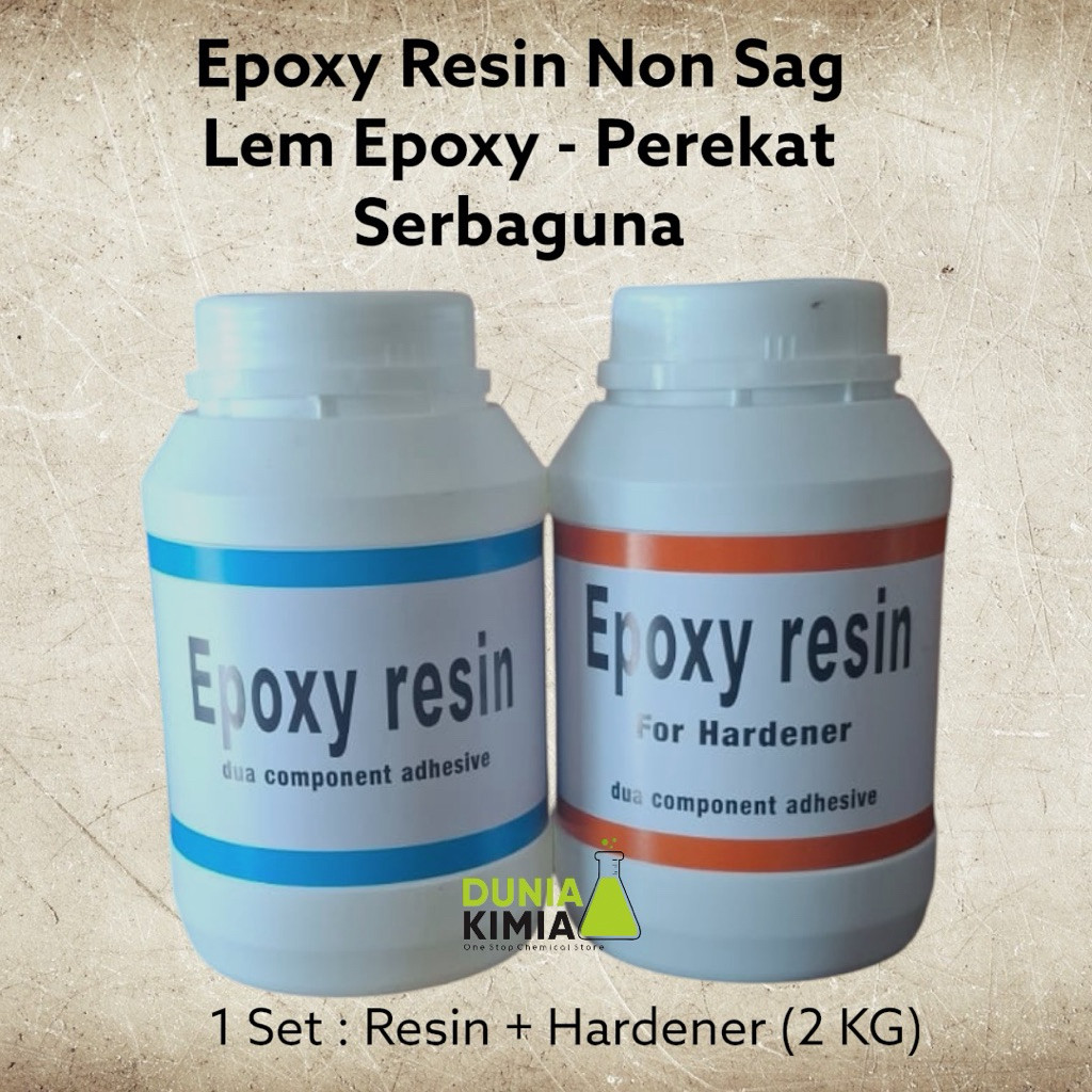Lem Epoxy Resin Non Sag - Lem Beton - Lem Material - Perekat Serbaguna