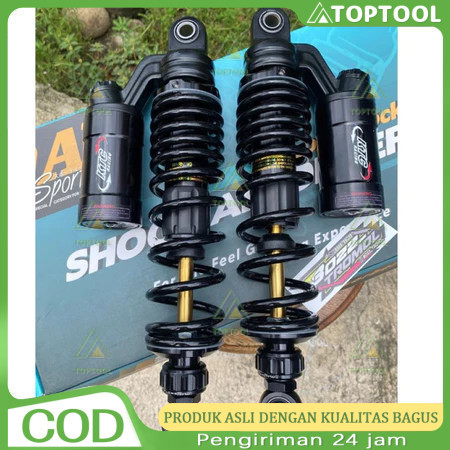 shockbreaker copy ktc shok tabung atas as gold skok tabung atas as gold 320mm 340mm 340 320 BLACK SE