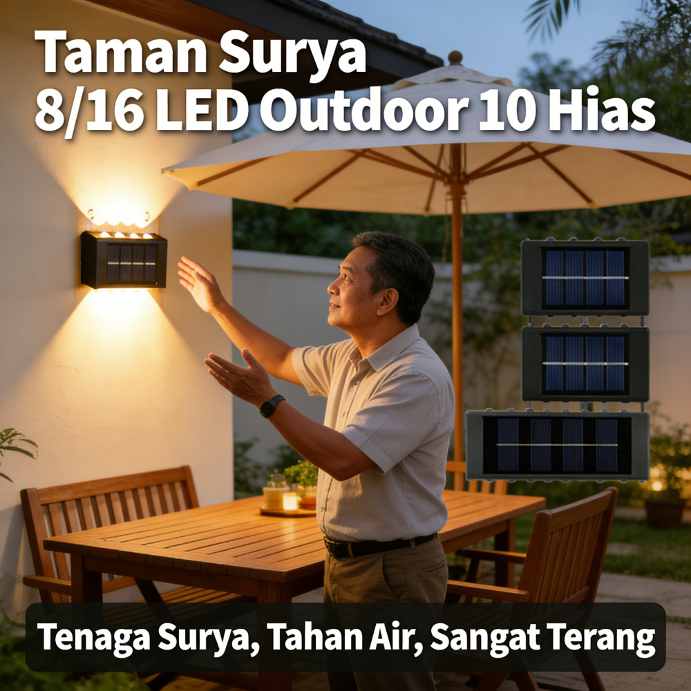 Taman Hias LED Outdoor 16 Surya