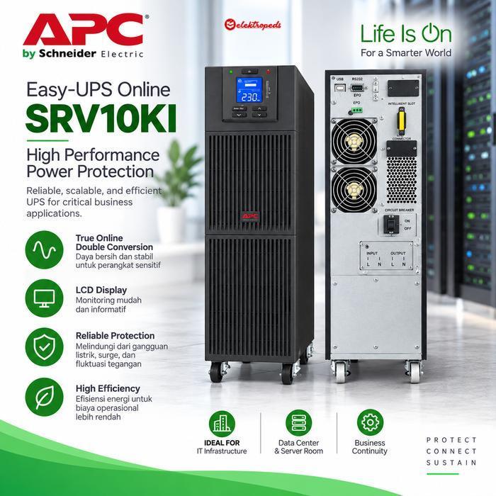 UPS APC 10kva 10000VA SRV10KI SRV10000 10000WATT EASY UPS ONLINE UPS APC
