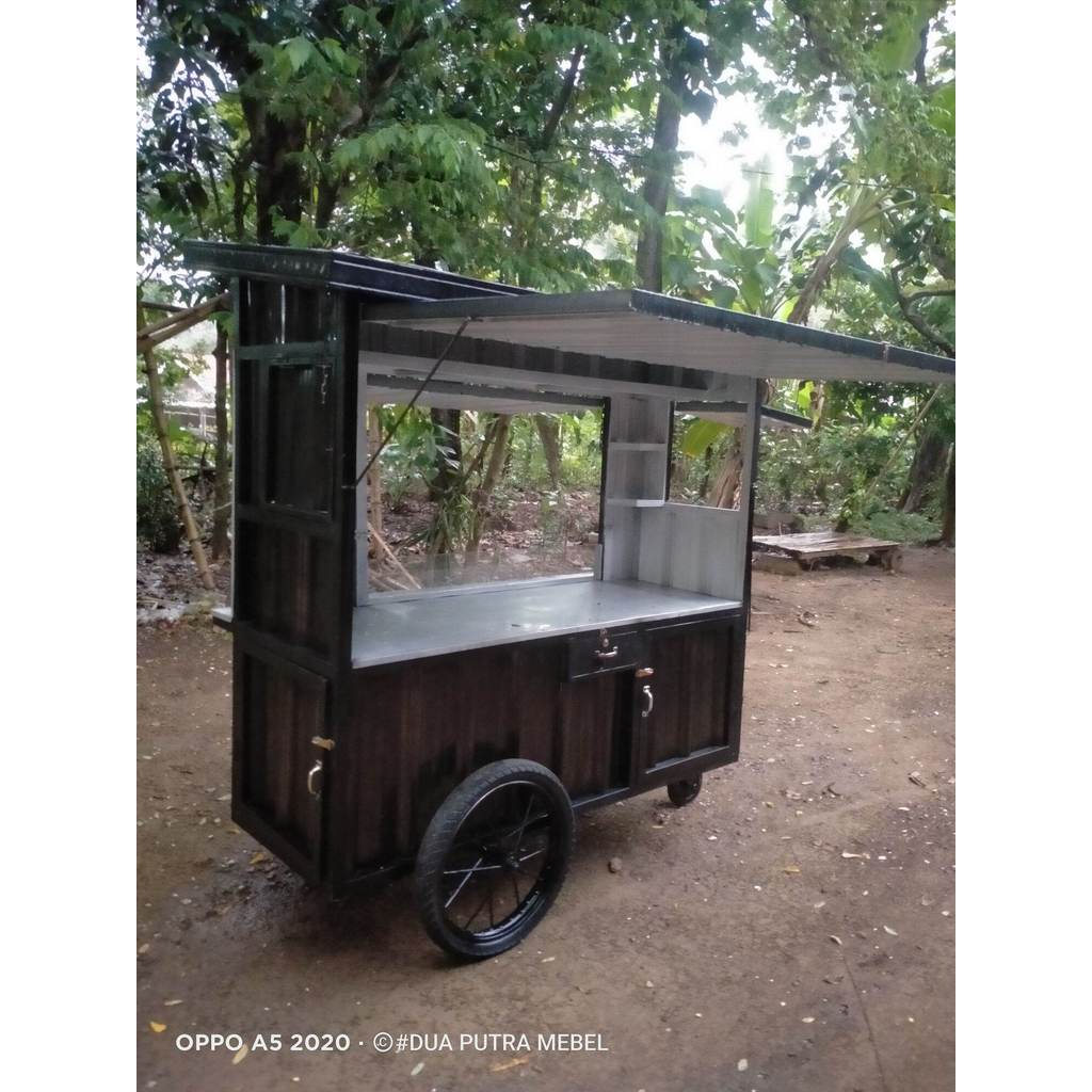 gerobak booth container #gerobak dimsum #gerobak Thai tea #gerobak multi fungsi #gerobak keliling #g
