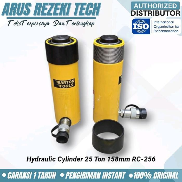 Hydraulic Cylinder 25 Ton 158mm RC-256 BARTON Hidrolik Jack 25T Silinder