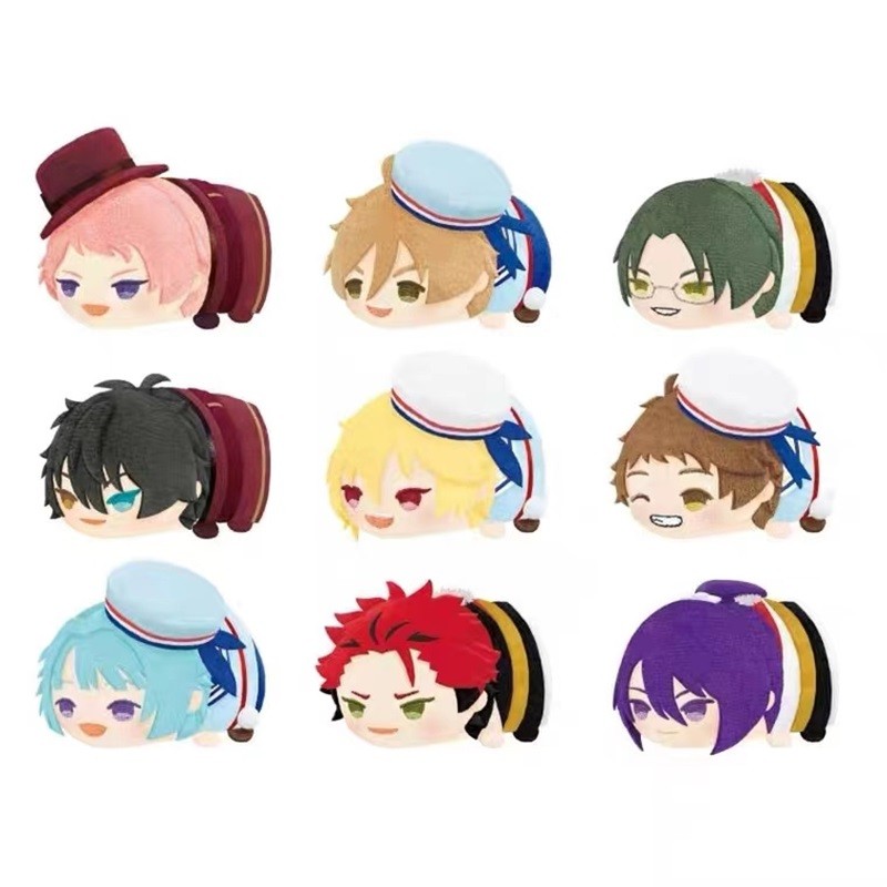 Stuffed Anime Ensemble Stars Vol.6 Mochi-mochi Mascot Plush Pendant Toys 8.5 Cm Itsuki Shu Kagehira 