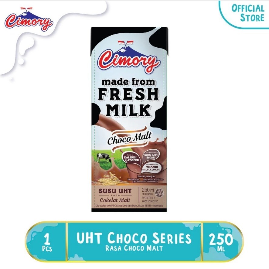CIMORY UHT CHOCO MALT 250ML
