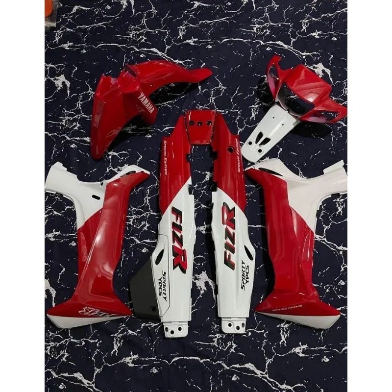 PROMO BISA COD Paket cover dek bodi body full lengkap halus YAMAHA FIZR FIZR F1Z R F1ZR plus sticker