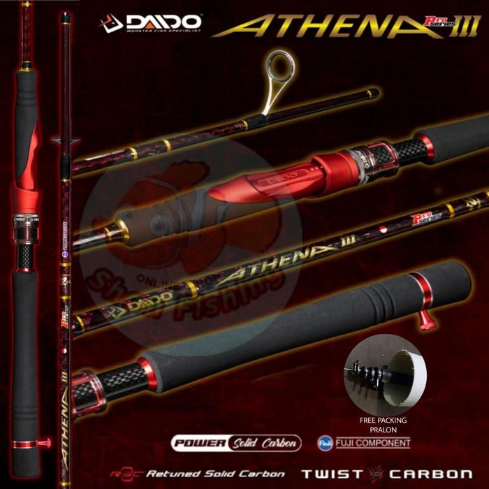 bayujupiter997 Joran Daido Athena III Pro Series Full Eva Busa (Free Packing Pipa PVC - 180cm 8-17lb