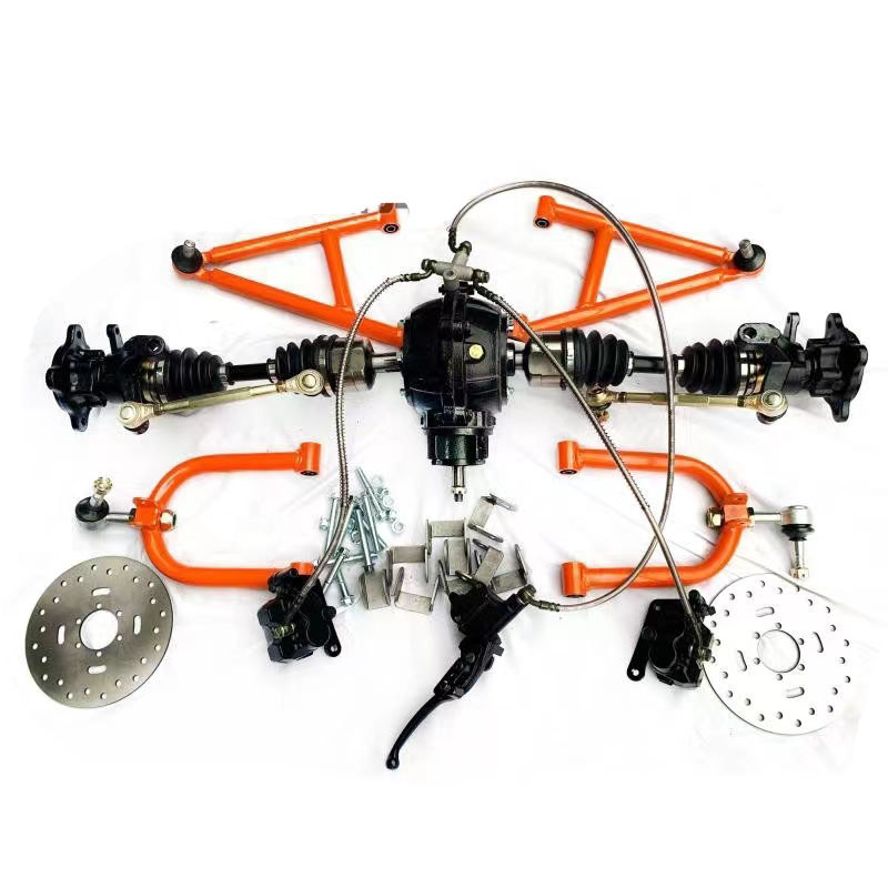 New 4x4 400cc Go Kart Karting UTV ATV Scooter Buggy Front Differential Drive Axle with Double A Swin