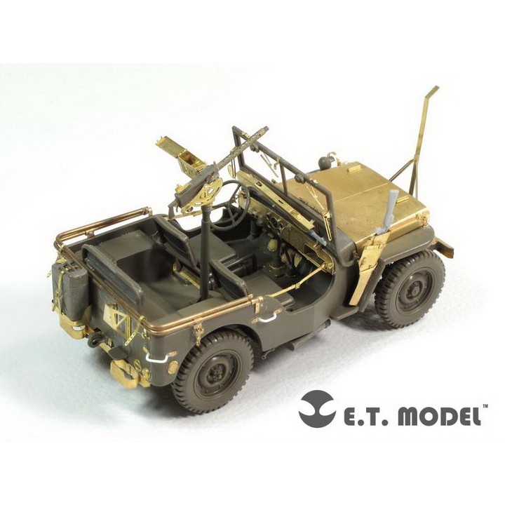 ETmodel E35-126 U.S.Willys MB Jeep Details up Metal Etching Parts for 1/35 TAMIYA 35219 Model Making