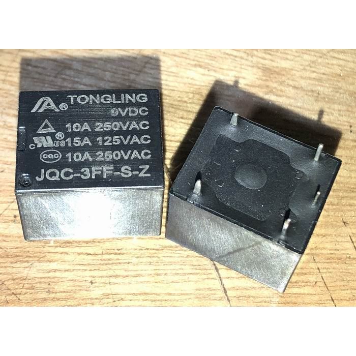 New JQC-3FF-S-Z 5VDC/9VDC/12VDC/24VDC (T73C-10A) Relay 5pins