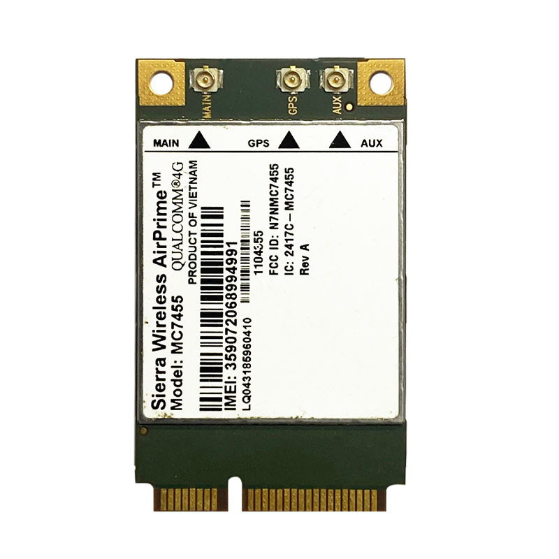 MC7455 LTE 4G Card Mini PCI-E FDD-LTE TDD-LTE 4G Module Cat6 Network Card for Laptop