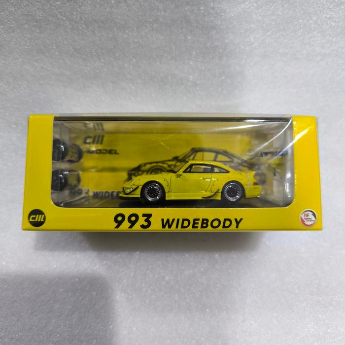 CM MODEL PORSCHE RWB 993 YELLOW INDONESIA EXCLUSIVE BEST