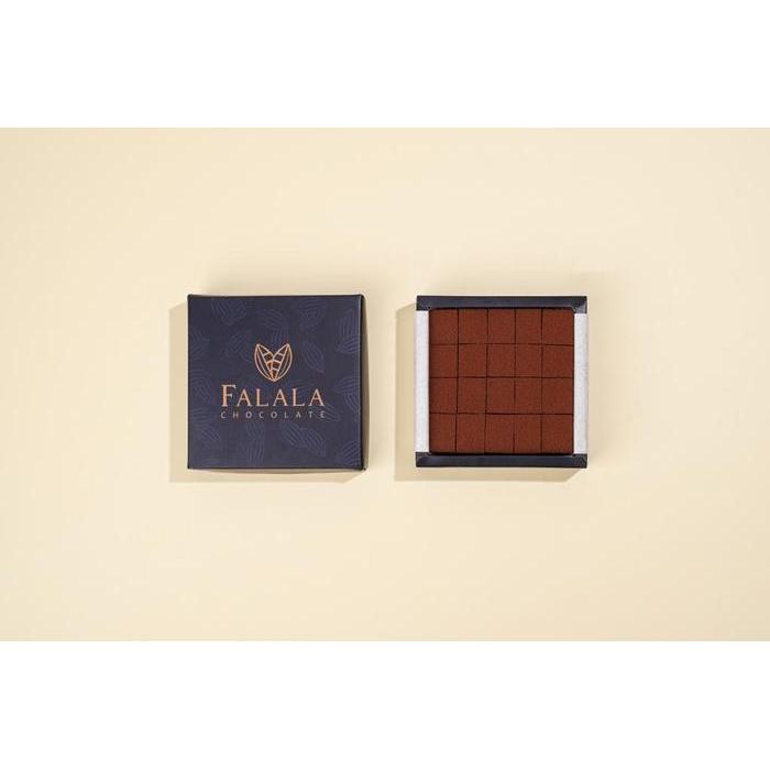 Falala Chocolate Bali - Oleh Oleh Coklat khas Bali Halal Small Box - Dark Small