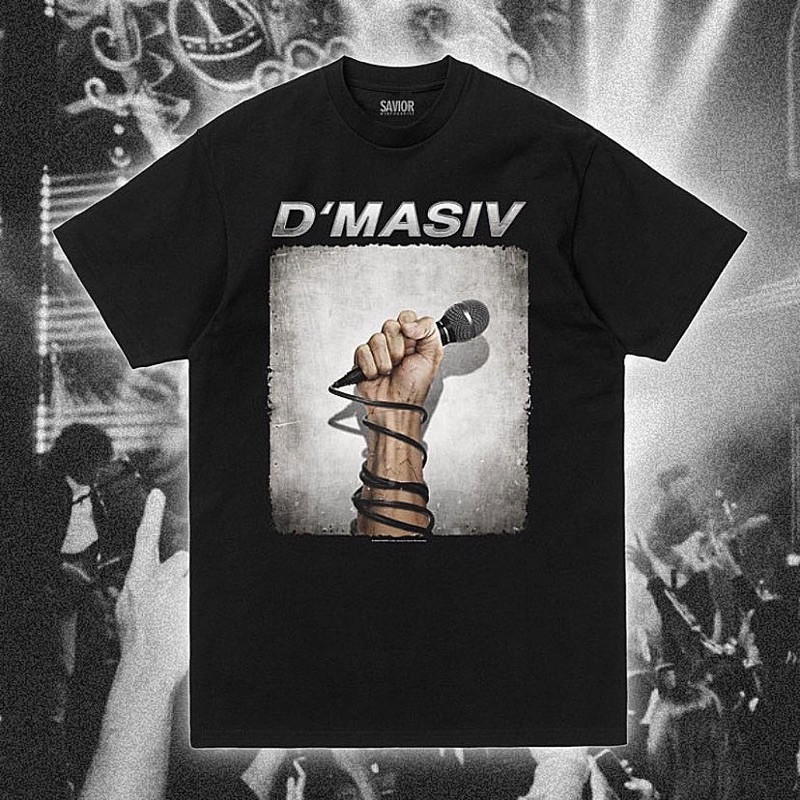 (COD) D’Masiv - Jangan Menyerah Kaos Katun Print M-XL