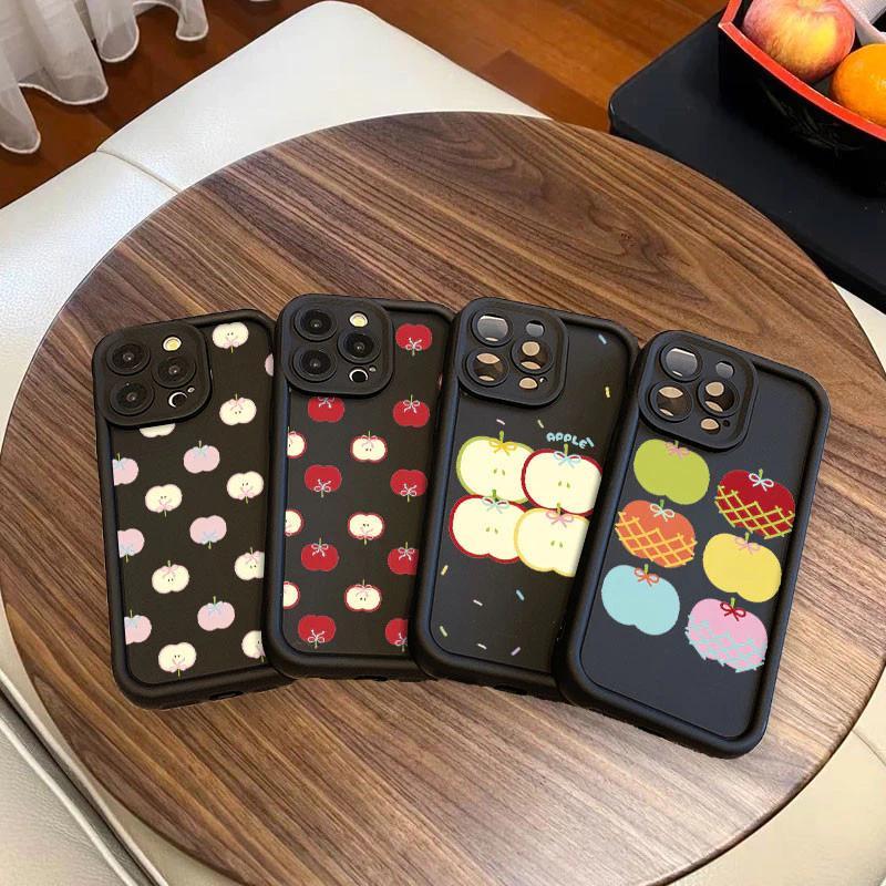 Samsung Galaxy Xiaomi Redmi Note 12T Pro 12R Pro 12 Pro Speed 12 Pro 4G 12 5G 12 4G Case Kartun Apel