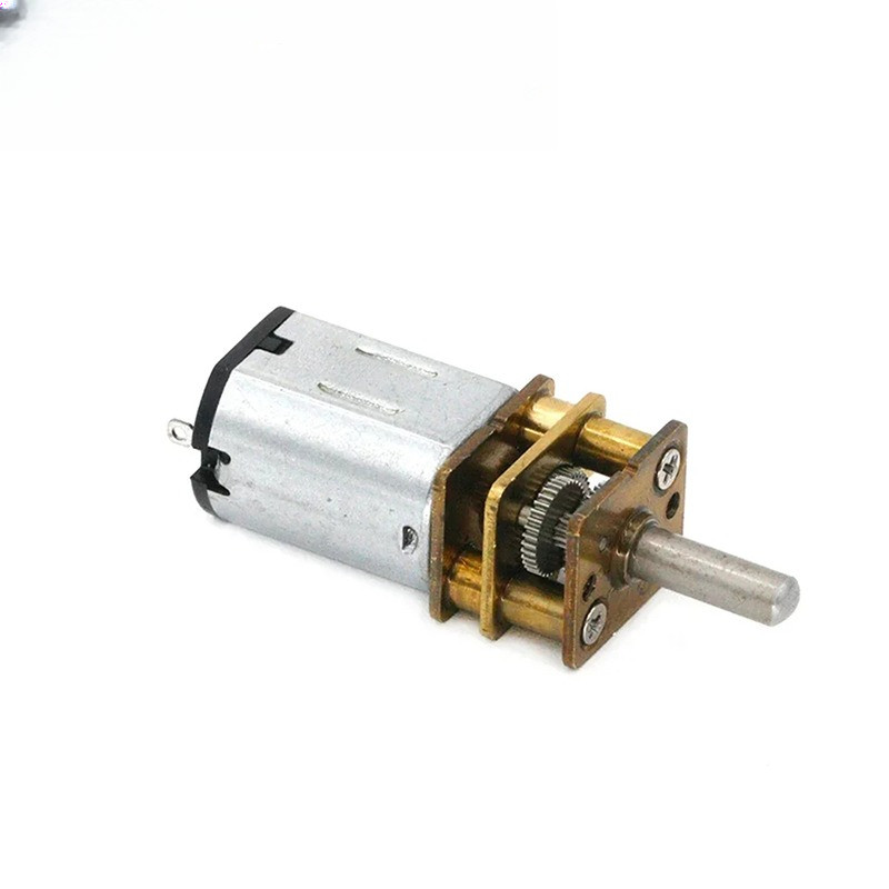 10pcs DC 3V/6V/12V N20 Mini Micro Metal Gear Motor With Gearwheel DC Motors 30RPM 60RPM 100RPM 200RP
