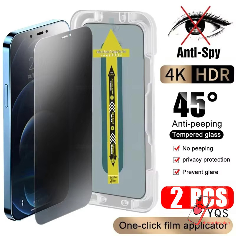 Anti Spy Tempered Glass Super Fit for IPhone 13 11 17 16 15 12 14 Pro Max XR 11 13 Pro 7 8 Plus X XS