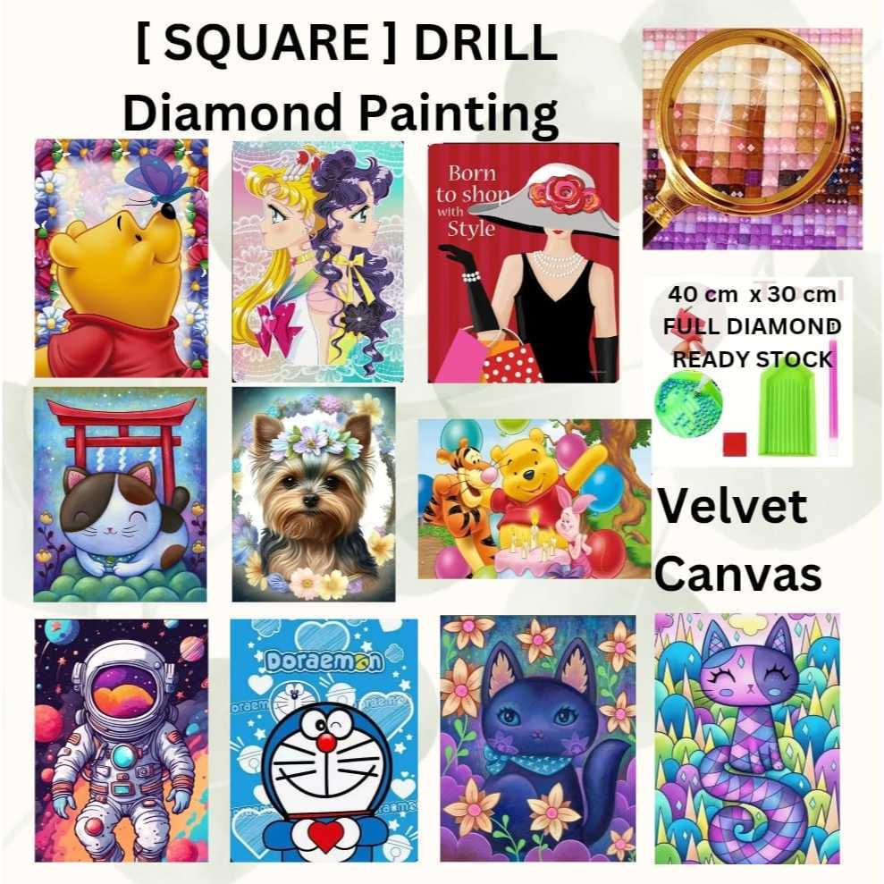 Diamond Painting Square Full Diamond Lengkap 5D