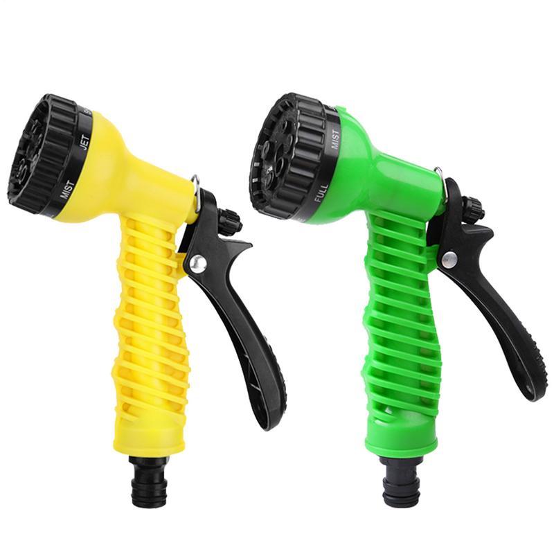 Garden Hose Nozzle Small Hose Spray Nozzle Sprayer 7 Spray Patterns Adjustable Plant Watering Nozzle