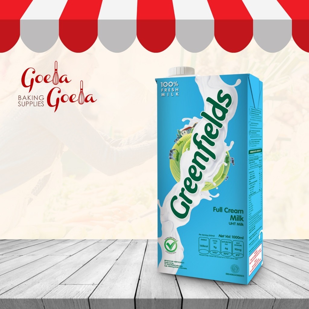 Susu UHT Greenfields 1 liter