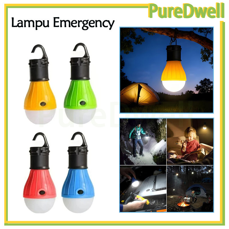 lampu tenda/bohlam gantung led portable/bohlam lampu led usb/ lampu darurat tahan air menggantung se