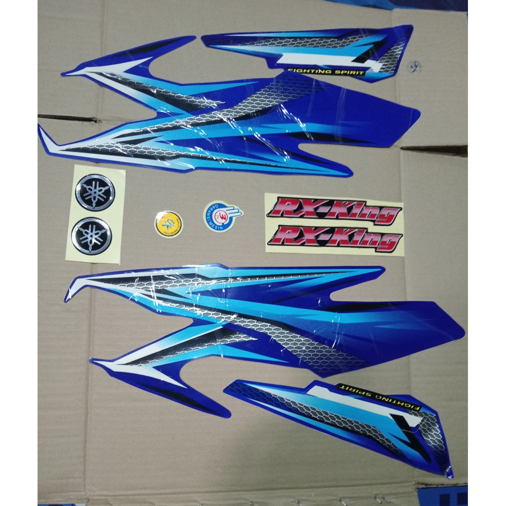 STRIPING RX KING 2005 BIRU STIKER STRIPPING RX KING ORI YAMAHA YGP