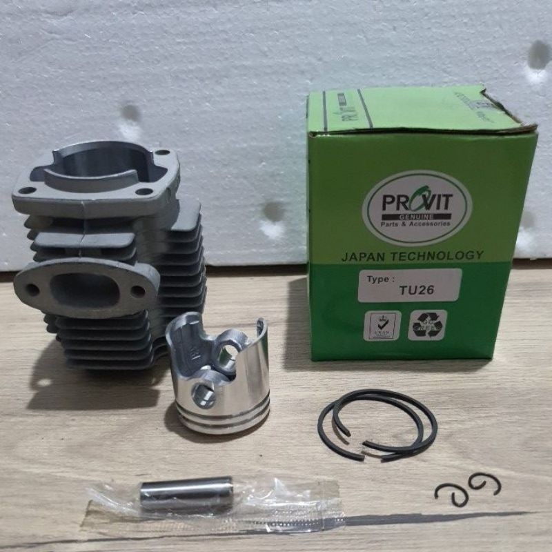 Cylinder Block TU 26 Mesin Semprot Sprayer 2T Knapsack Tanika 777 Tasco