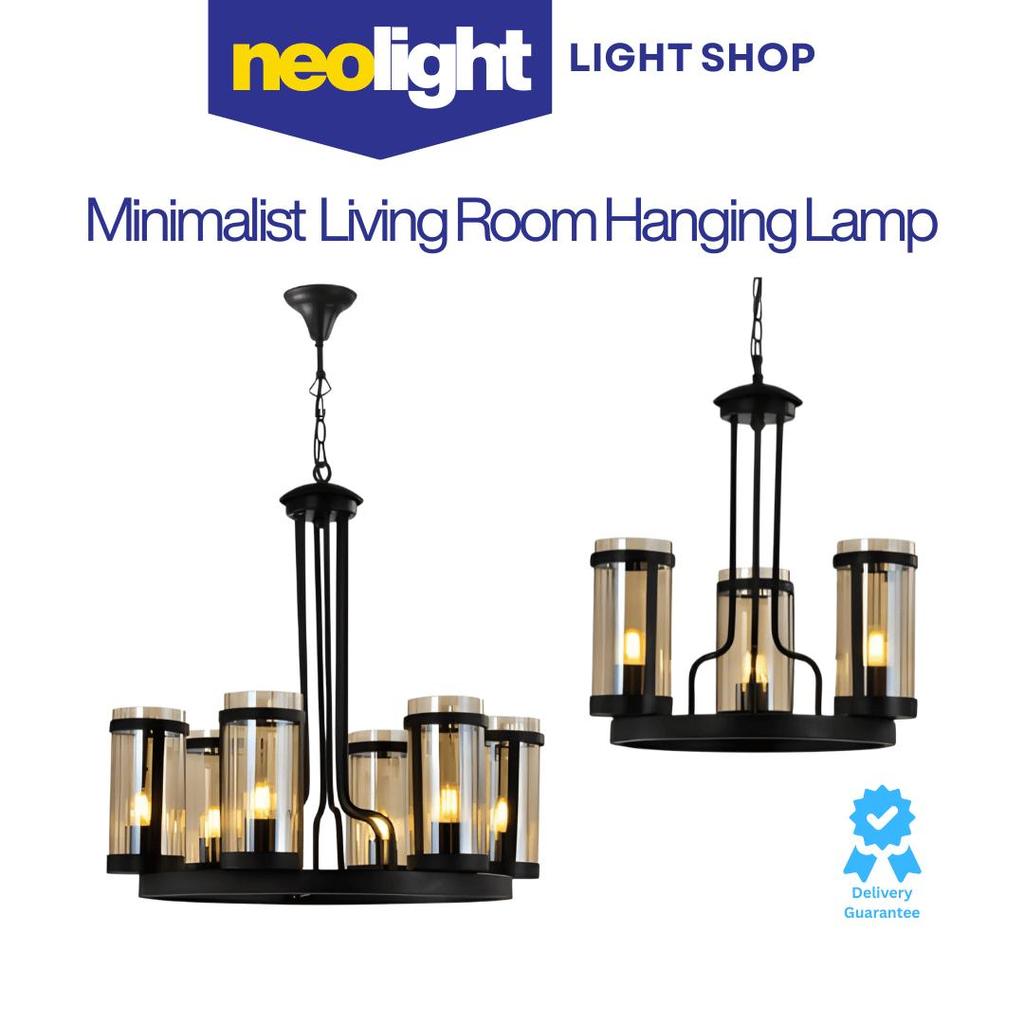 NEOLIGHT - LG9012 SBK | Lampu Gantung Hias Ruang Tamu Lampu Gantung Ruang Tamu Minimalist Lampu Gant