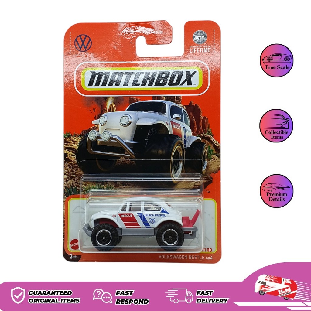 Matchbox Volkswagen Beetle 4x4 - MBX-93AK