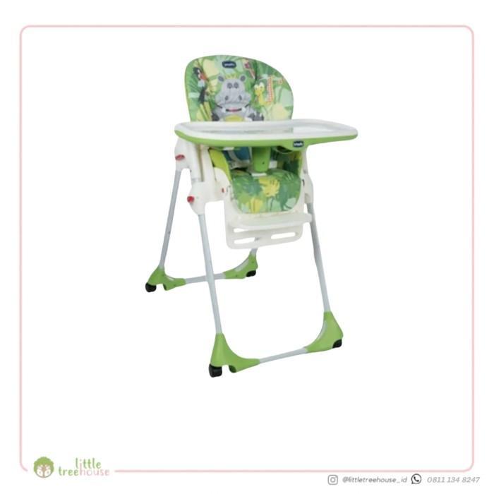 Chicco Polly Easy 2 In 1 High Chair – Happy Jungle Green SEWA
