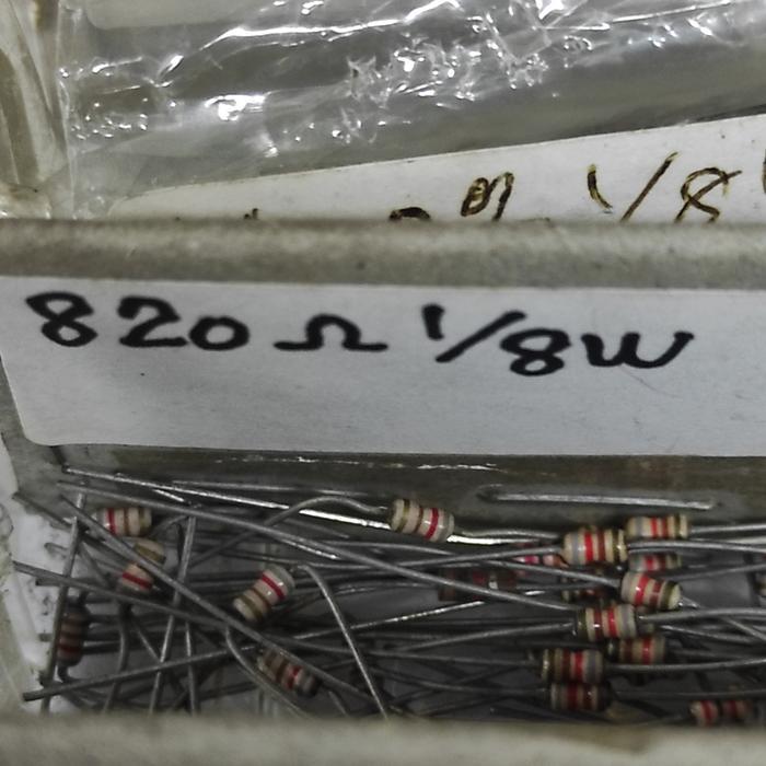 Resistor 820ohm 1/8wat 820ohm BEST
