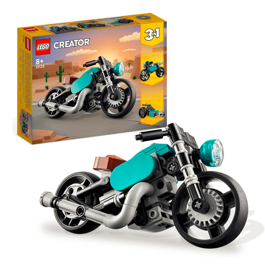 Bandai Creator 31135 Vintage Motorcycle Building - Bandai Motor