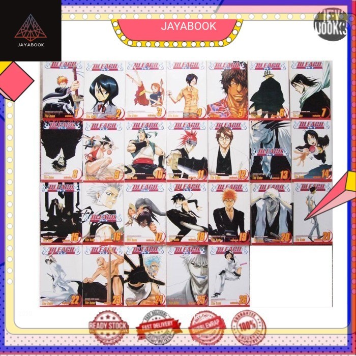 Manga Bleach, 74 Books series (English)