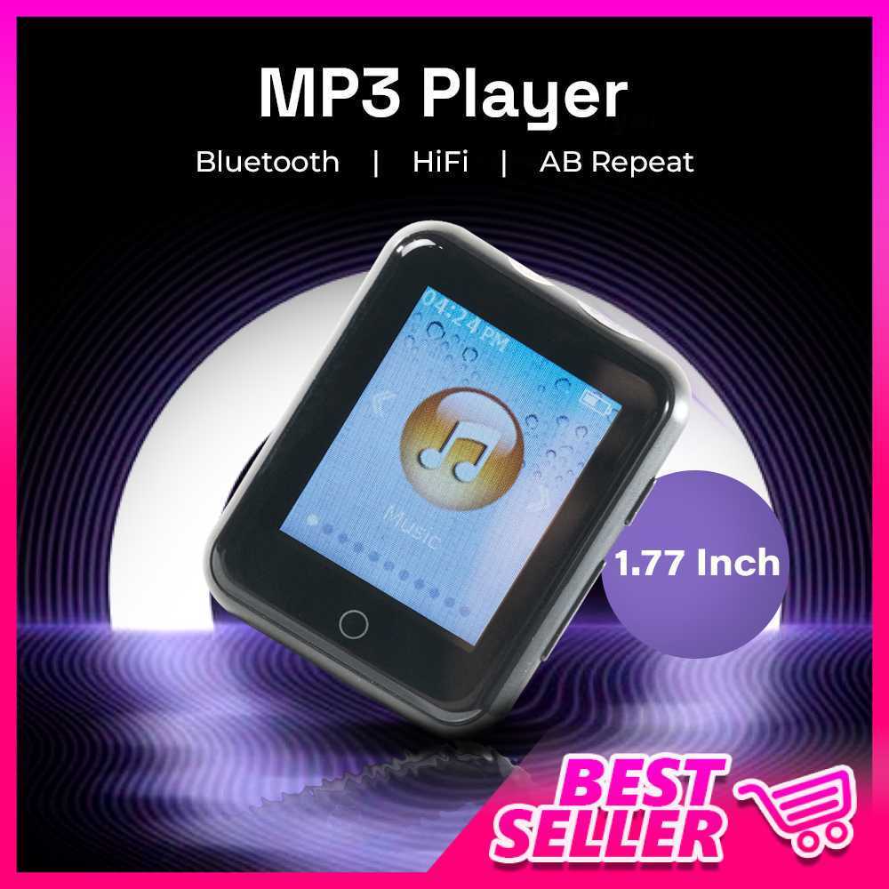 Worallymy MP3 Digital Audio Player Bluetooth HiFi AB Repeat 1.77 Inch - S309