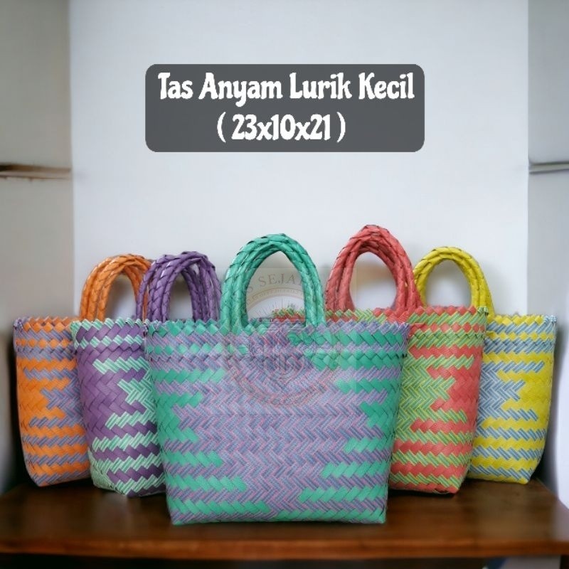 [COD] Tas Anyam Plastik KECIL Tas Belanja Tas Hampers