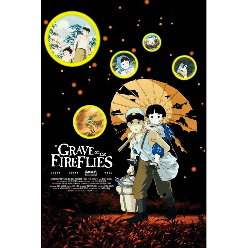 DVD ANIMASI GRAVE OF THE FIREFLIES (1988)