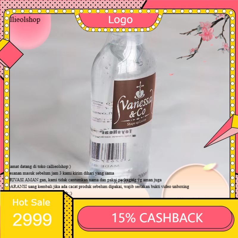 PROMO ~ kualitas terbaik&produk original~ Vanessa & Co Lubricant 200ml Original
