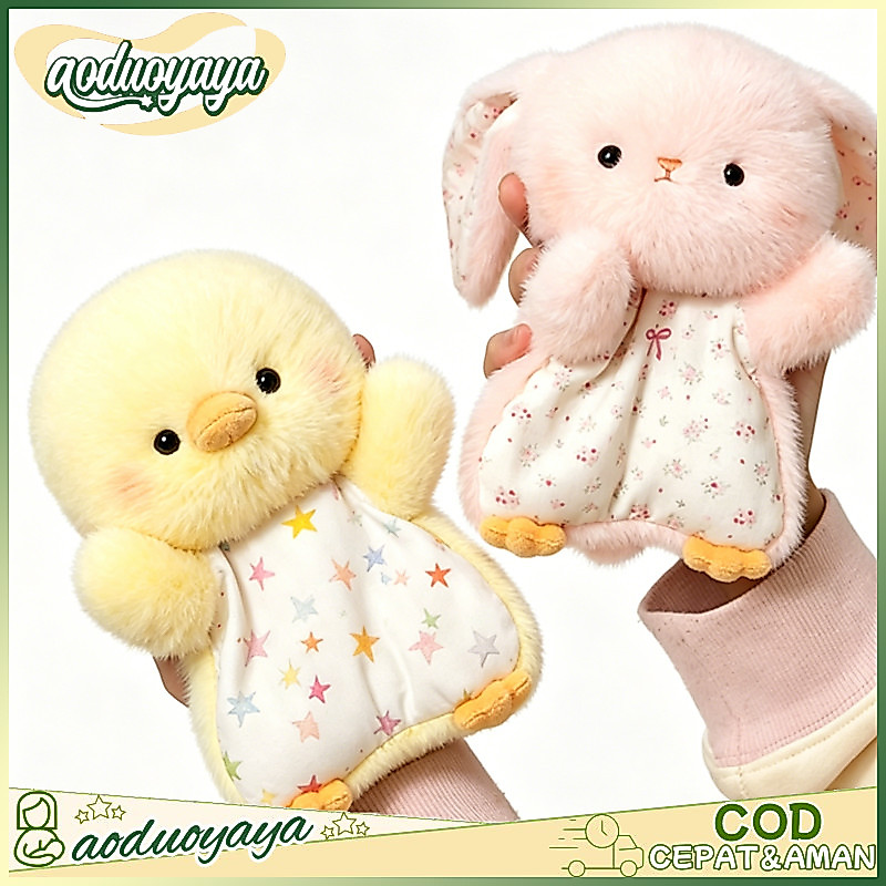 aoduoyaya Boneka Lembut Hewan Lucu Boneka Hewan Kartun Pendamping Meja Boneka Pelepas Stres