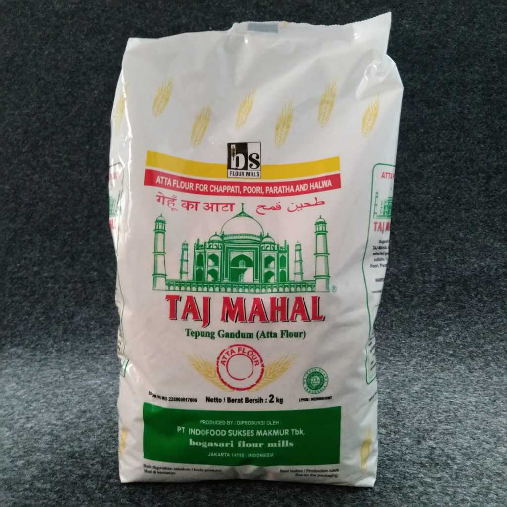 COD Bogasari Tepung Gandum Taj Mahal 2 kg