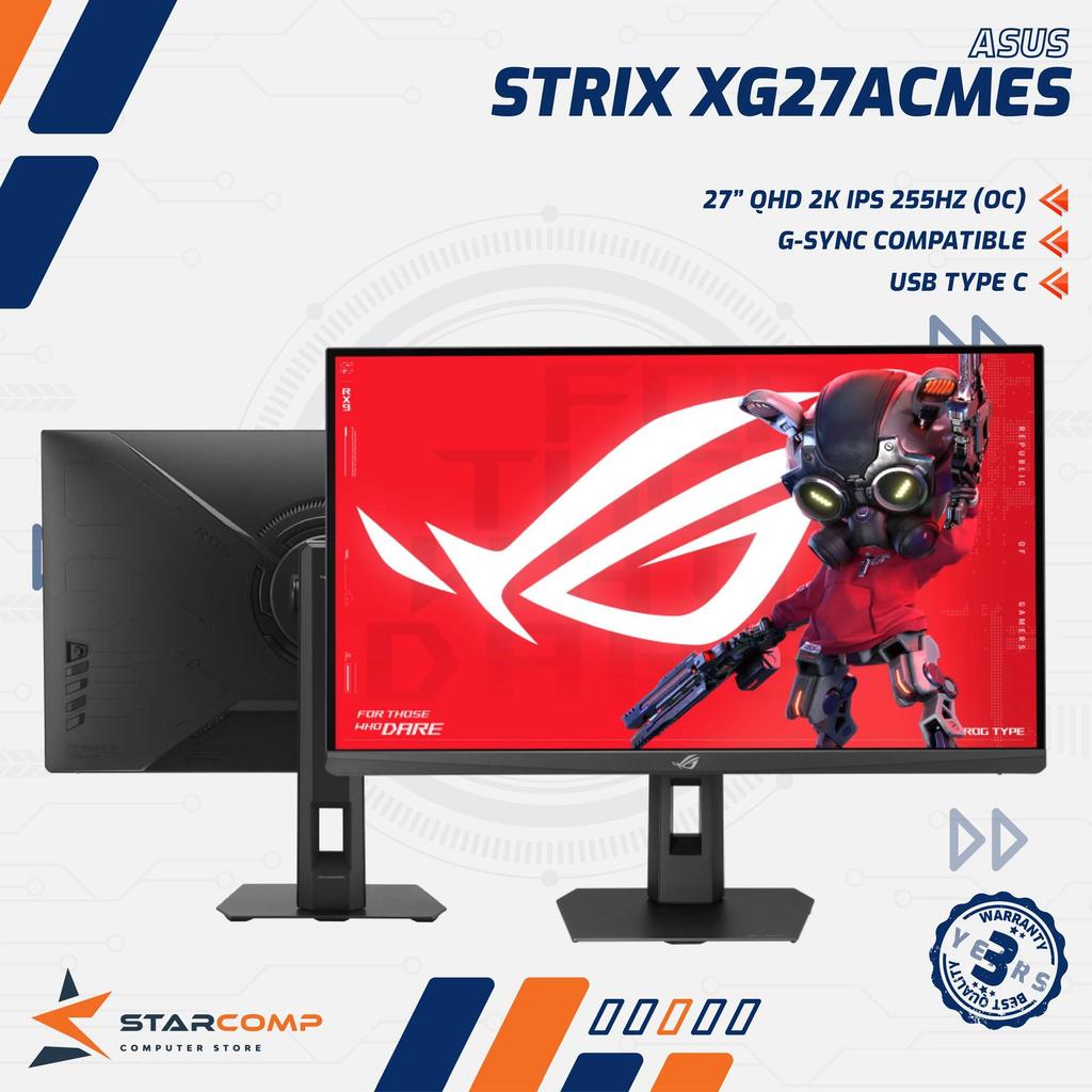 Asus XG27ACMES ROG STRIX 27 Inch QHD 2K IPS 255Hz Gaming Monitor