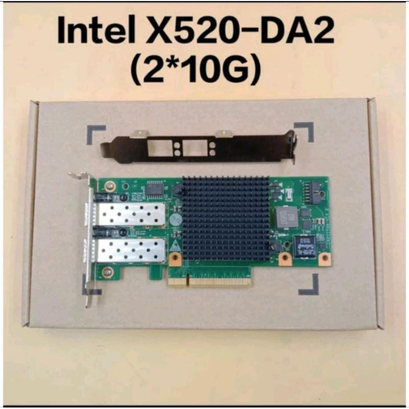 sfp card Intel x520-DA2(2*10G)     Berkualitas