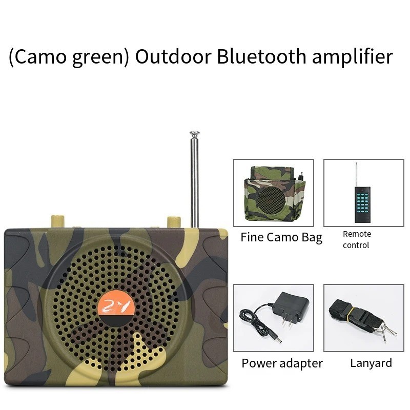 Bird Caller Speaker Buruan Bluetooth Pemanggil Buruan Di Lengkapi Mic Fokus pada Pemandu Pengajaran 