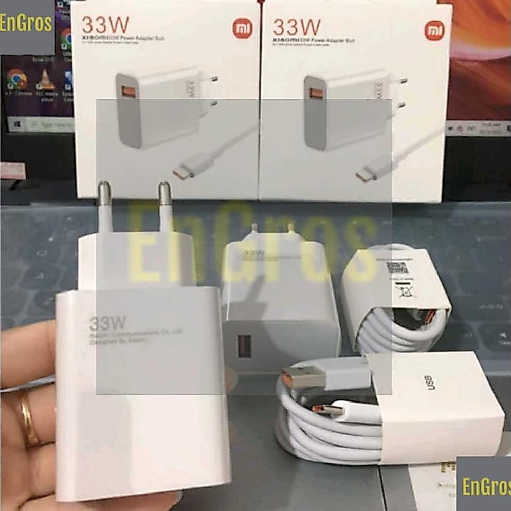 Super (Cek Tipe) 33W Charger Travel Xiaomi 33 Watt Fast Turbo Charging 33 Watt Mdy11Ez Mdy-11-Ez