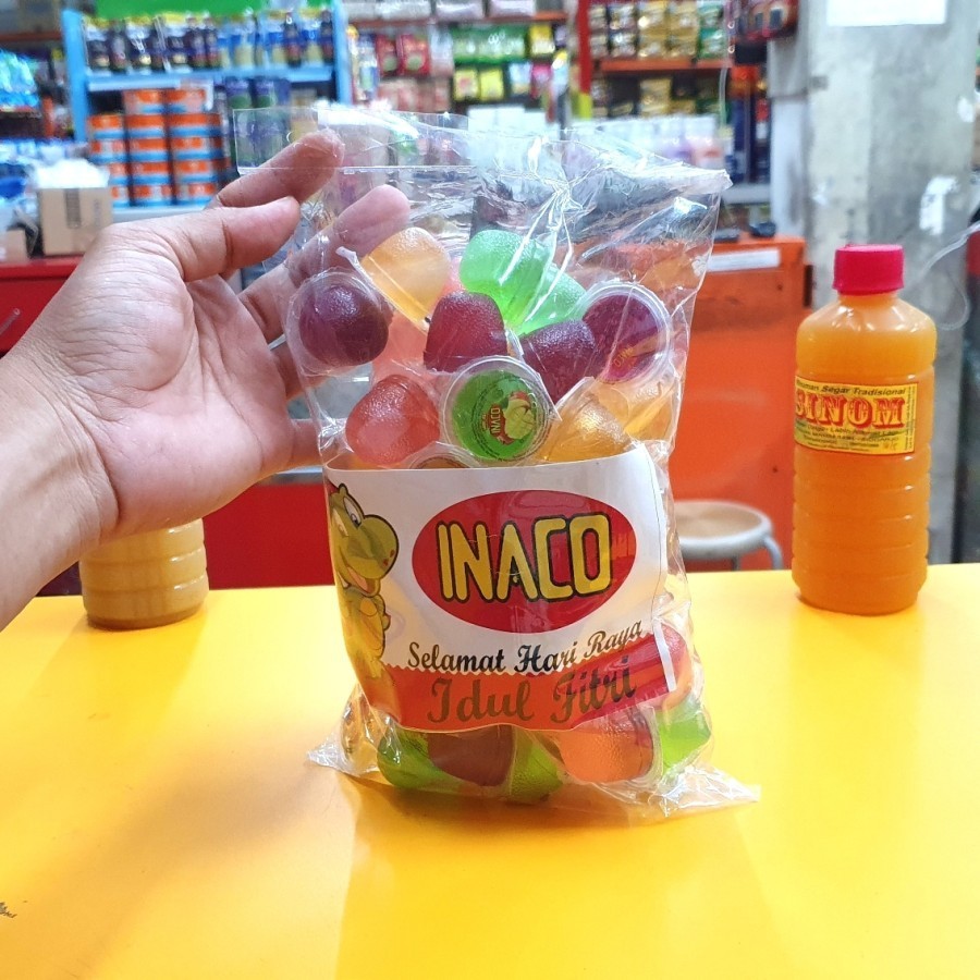 ED 03.2027 BAG 1KG - INACO JELLY / JELI INACO ( ISI +/- 1KG )