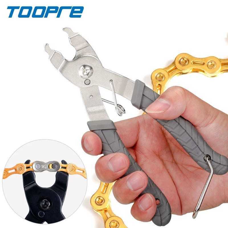 Foto Toopre Kunci Tool Alat Tang Lepas Pasang Rantai Chain Sepeda Master missing quick link tool Installer Remover