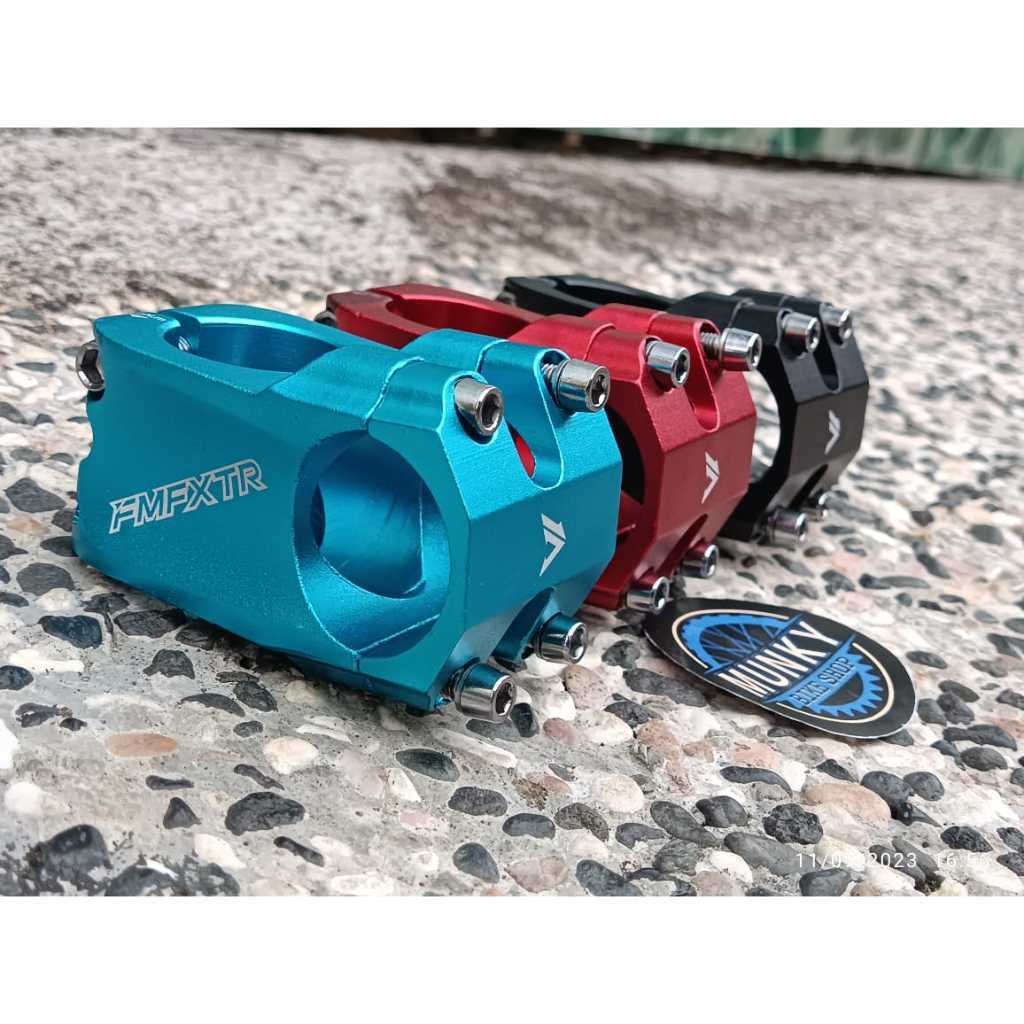 Foto FMFXTR Stem Stang Sepeda OS Alloy 31.8 panjang 40 mm MTB Roadbike Downhill 31.8mm