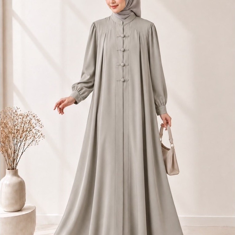 MARWAH ABAAYA WANITA BY BERMERKS SYARI GAMIS MUSLIMAH WANITA KEKINIAN TERBARU