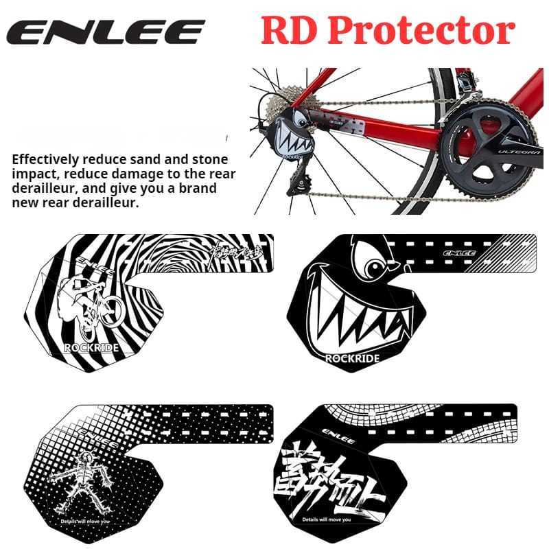 Foto Enlee Pelindung Protector Guard Cover RD Rear Deraillure Sepeda MTB Seli