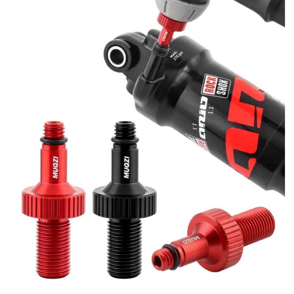 Foto Adaptor Alat Tool Pentil Pompa Rear Shock RS Pump Nozzle Sokbreaker Sepeda