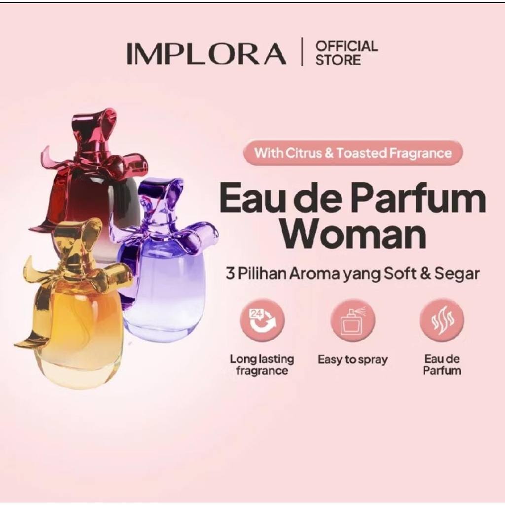 IMPLORA EDP PARFUM | Implora Eau De Parfum Woman | Parfum Pita